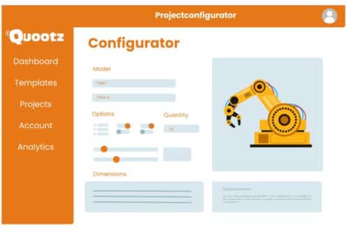 Afbeelding configurator quootz