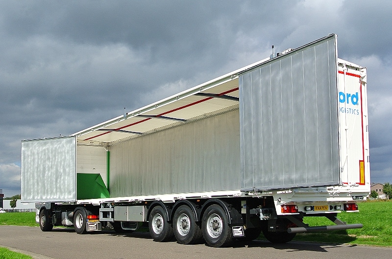 vrachtwagen van knapen